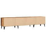 vidaXL Meuble TV vieux bois 180x31 5x40 cm bois d'ingénierie