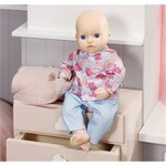 Zapf Creation 701973 - BABY Annabell Ensemble Jean de voyage pour poupée de 43cm