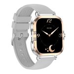 Montre connectée Véga AMOLED 1 38" - cardio  sommeil  multisport  7 j - Silicone Blanc