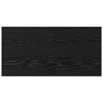 vidaXL Étagère à livres 4 Pièces Noir 80 x 40 x 1.5 cm Bois d'ingénierie