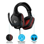 LOGITECH Casque Filaire Gaming G332 leatherette