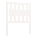 vidaXL Tête de lit blanc 80 5x4x100 cm bois massif de pin