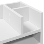 Organisateur armoire de bureau 44 5 x 24 x 25 cm bois d'ingénierie blanc 02_0043566