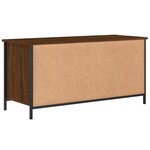 vidaXL Meuble TV Chêne marron 100x40x50 cm Bois d'ingénierie
