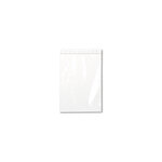 Lot de 1000 sachets plastiques à fermeture zip 180x250mm standard 50µ