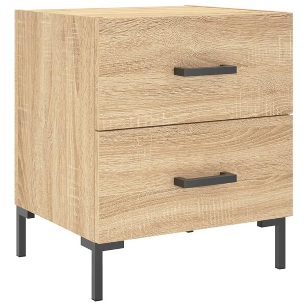 vidaXL Table de chevet chêne sonoma 40x35x47 5 cm bois d’ingénierie