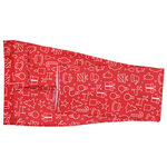 Vidaxl costume 2 pièces noël et cravate homme taille 50 cadeaux rouge