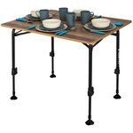 Eurotrail Table de camping Rochefort M Bois