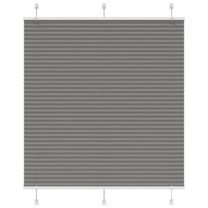 vidaXL Store plissé anthracite 115x150 cm largeur du tissu 114 4 cm