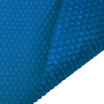 vidaXL Couverture de piscine solaire de haute qualité Carré PE Bleu