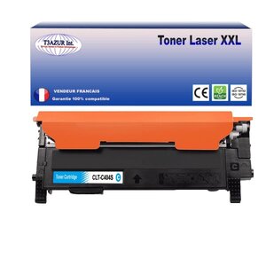 Toner compatible avec Samsung CLT-C404 pour Samsung XPress C430 - Cyan -1 000 pages - T3AZUR