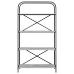 vidaXL Étagère Sonoma gris 80 x 30 x 146 cm Bois d'ingénierie