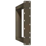 vidaXL Pieds de table à manger en forme de U  2 pièces  acier naturel  60 x (72-73) cm