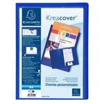 Chemise De Présentation Polypropylène Souple Krea Cover - A4 - Couleurs Assorties - X 30 - Exacompta