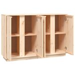 vidaXL Buffet 120x35x80 cm Bois massif de pin