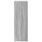 vidaXL Ensemble de meubles TV 4 Pièces Sonoma gris Bois d'ingénierie