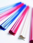 Baguette de reliure 'Relido'  A4  3-6 mm bleu Pack de 50 FELLOWES