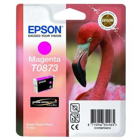 Epson t0873 flamant rose cartouche d'encre magenta