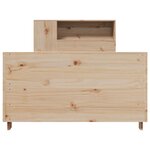 vidaXL Cadre de lit sans matelas 90x190 cm bois de pin massif