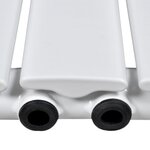Vidaxl panneau de chauffage blanc 311 mm x 1500 mm
