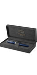 PARKER Sonnet Stylo plume  Bleu satiné  Plume moyenne  Coffret cadeau