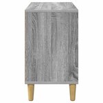 vidaXL Maison pour chat Gris Sonoma 51 x 30 x 52 cm Bois d'ingénierie