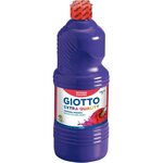 Gouache scolaire Giotto flacon 1 litre liquide couleur violette