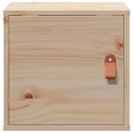 vidaXL Armoires murales 2 Pièces 31 5x30x30 cm Bois de pin massif