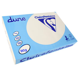 Ramette 500 Feuilles Dune 90g A3 420x297 mm TCF Blanc CLAIREFONTAINE