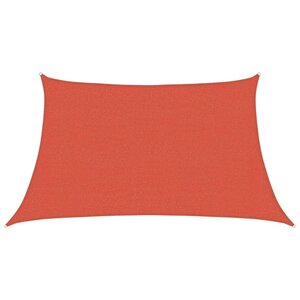 vidaXL Voile d'ombrage 160 g/m² Terre cuite 3/4x2 m PEHD