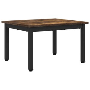 vidaXL Table basse Chêne Fumé 60 x 50 x 36 cm Bois d'ingénierie