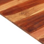 vidaXL Dessus de table bois massif d'acacia 15-16 mm 70x70 cm