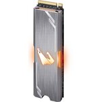 GIGABYTE - Disque SSD Interne - Aorus RGB - 512G - M.2 NVMe (GP-ASM2NE2512GTTDR)