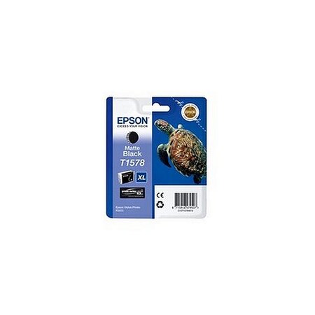 Epson tortue cartouche noir mat c13t15784010 (t1578)