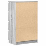 vidaXL Buffet Sonoma gris 60x35x98 5 cm Bois d'ingénierie
