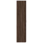 vidaXL Buffet haut chêne marron 30x42 5x185 cm bois d'ingénierie