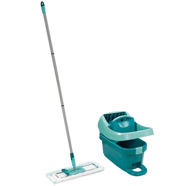Leifheit Ensemble de vadrouille Profi XL vert avec chariot 55096