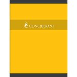 Cahier piqué 24 x 32 cm 192 pages 70g grands carreaux coloris aléatoires CONQUÉRANT