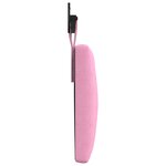vidaXL Tête de lit suspendue Rose Tissu