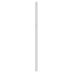 vidaXL Tête de lit métal blanc 160 cm