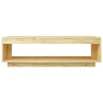 vidaXL Table basse 110x50x33 5 cm bois de pin massif