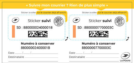 Sticker Suivi - Lot de 2