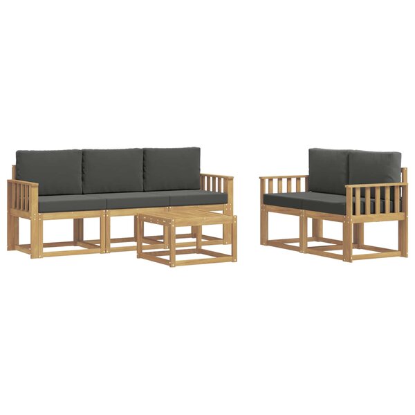 vidaXL Ensemble de canapés d'extérieur 6 pc