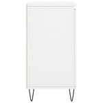 vidaXL Buffet Blanc 60x35x70 cm Bois d'ingénierie