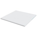 vidaXL Surmatelas Blanc 180 x 200 cm Mousse à mémoire de gel