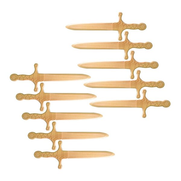 10 dagues de pirate en bois