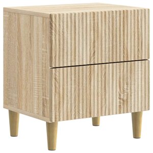 vidaXL Cabinet de chevet avec tiroir Chêne Sonoma 43 x 34 5 x 48 cm