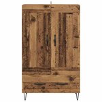 vidaXL Haut Armoire Bois Ancien 69 5 x 31 x 115 cm Bois d'ingénierie