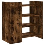 vidaXL Buffet chêne fumé 73 5x35x75 cm bois d'ingénierie
