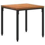 vidaXL Ensemble de meubles d'extérieur 3 Pièces Gris et bleu marine